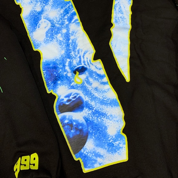 Juice Wrld x Vlone Cosmic Hoodie - Picture 4 of 9